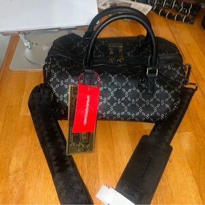 Sprayground Black Mini Duffel